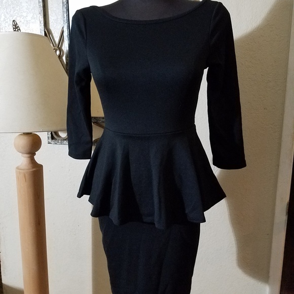 charlotte russe black dress